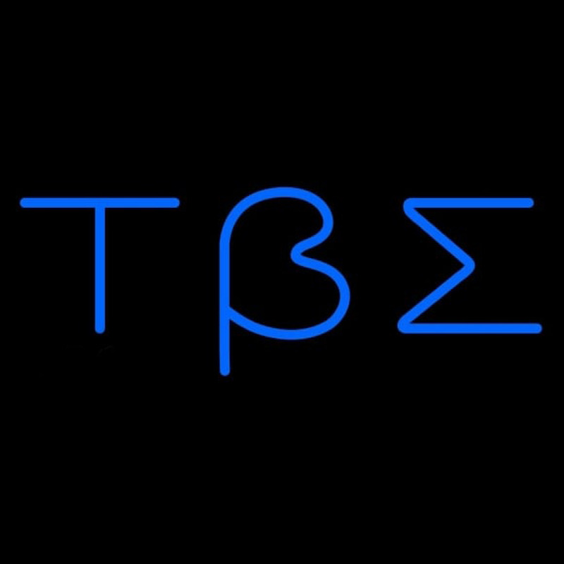 Tau Beta Sigma Neonreclame