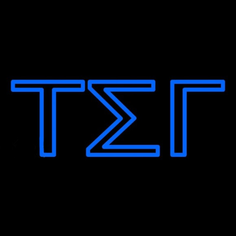 Tau Sigma Gamma Neonreclame