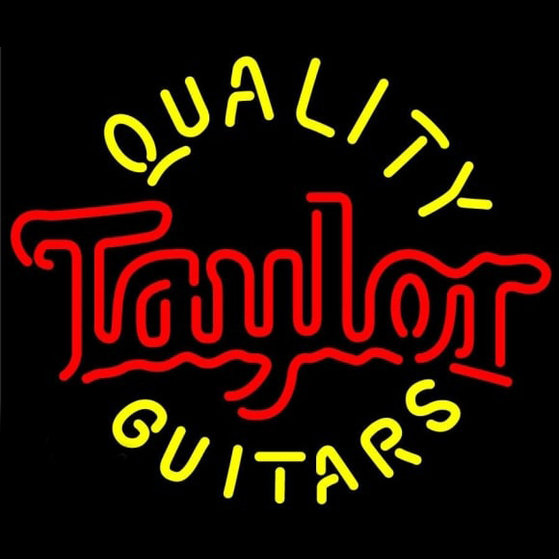 Taylor Quality Guitars Beer Sign Neonreclame