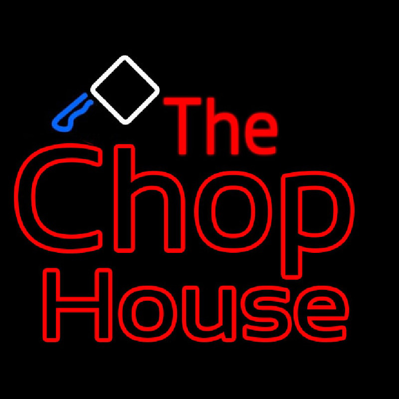 The Chophouse Double Stroke Neonreclame