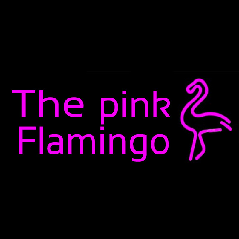 The Pink Flamingo Neonreclame