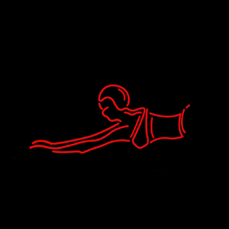 The Swimmer Neonreclame