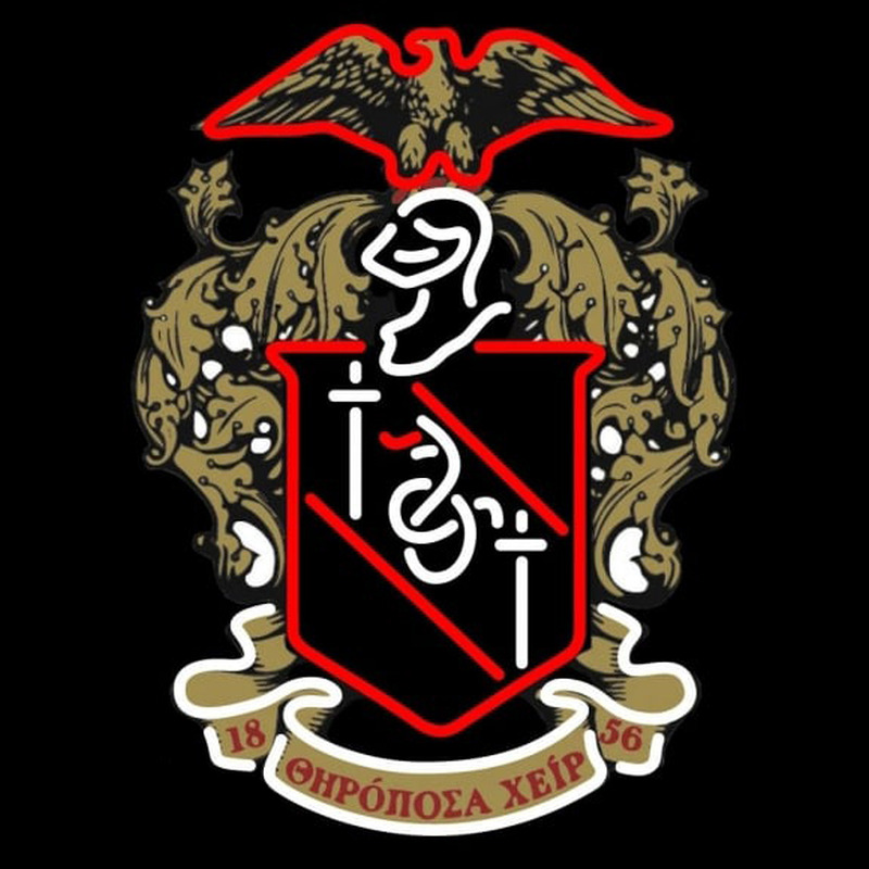 Theta Chi Chapters Logo Neonreclame