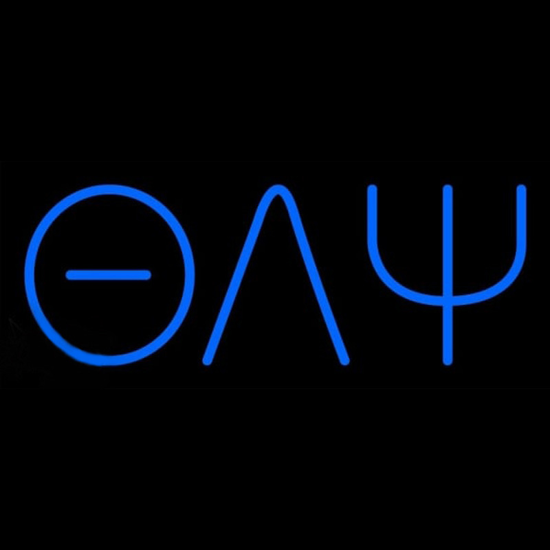 Theta Lambda Psi Neonreclame