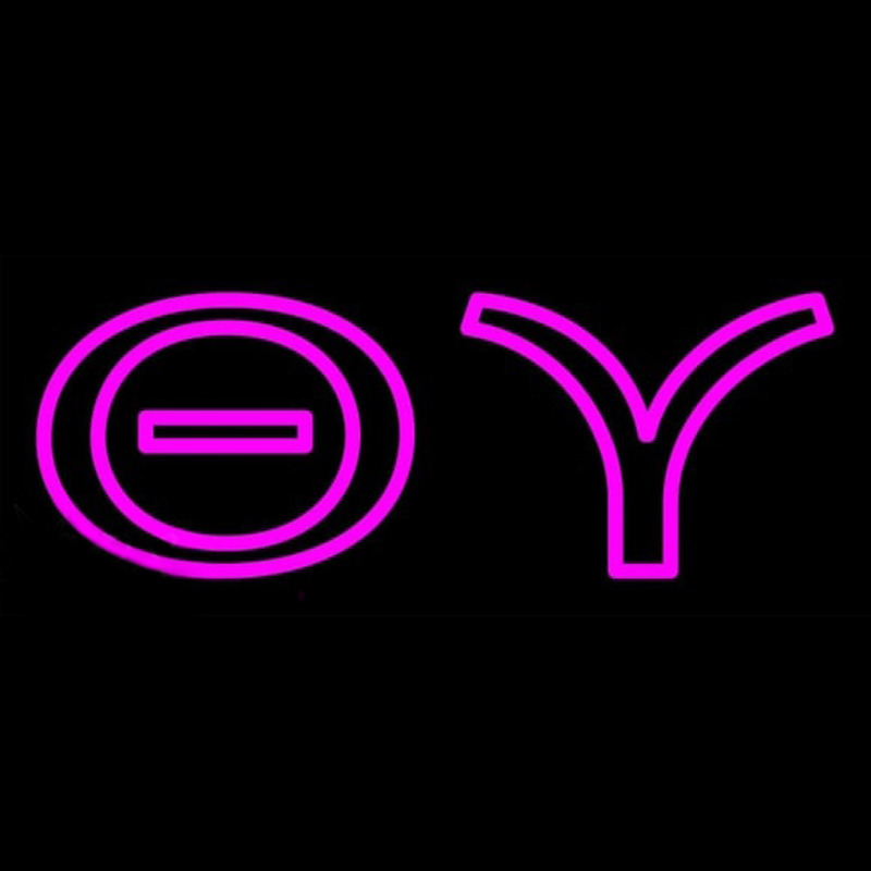 Theta Upsilon Neonreclame