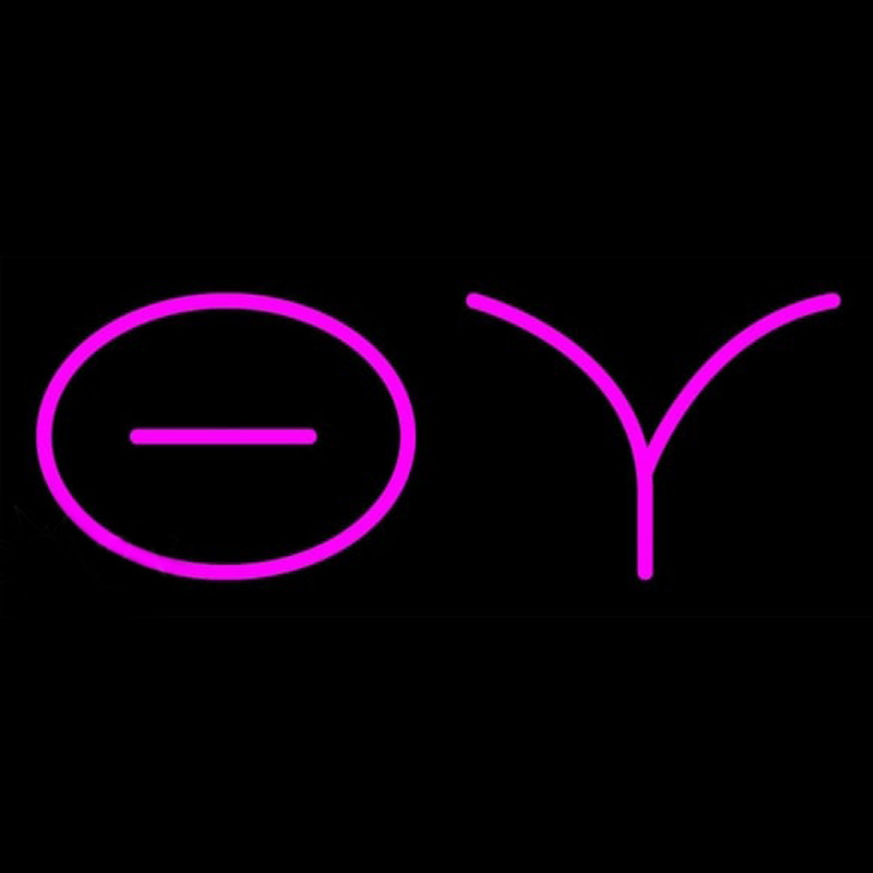 Theta Upsilon Neonreclame