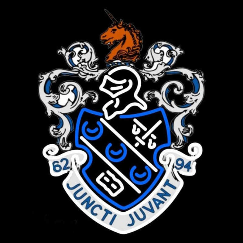 Theta Xi Chapters Logo Neonreclame