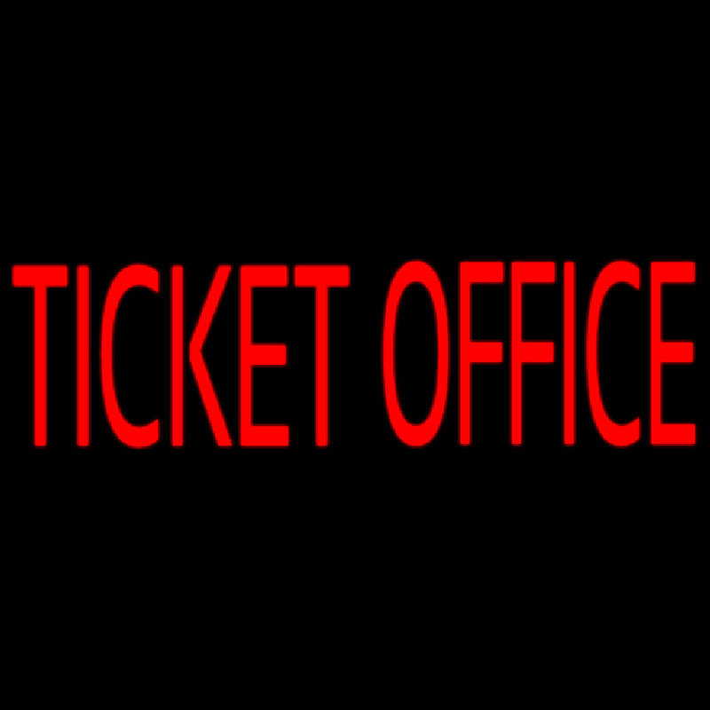 Ticket Office Neonreclame