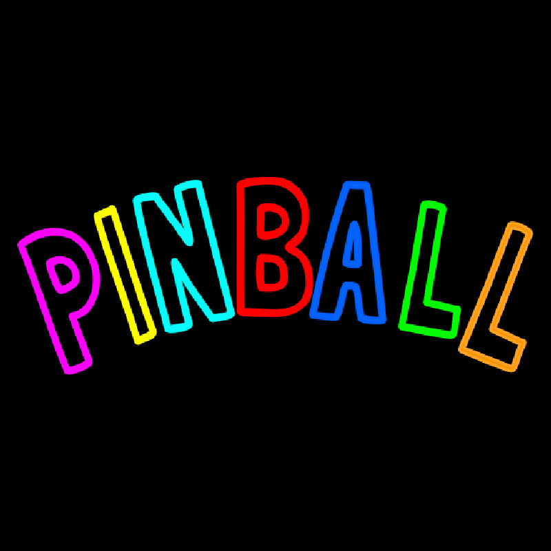 Tourquoise Pinball 2 Neonreclame