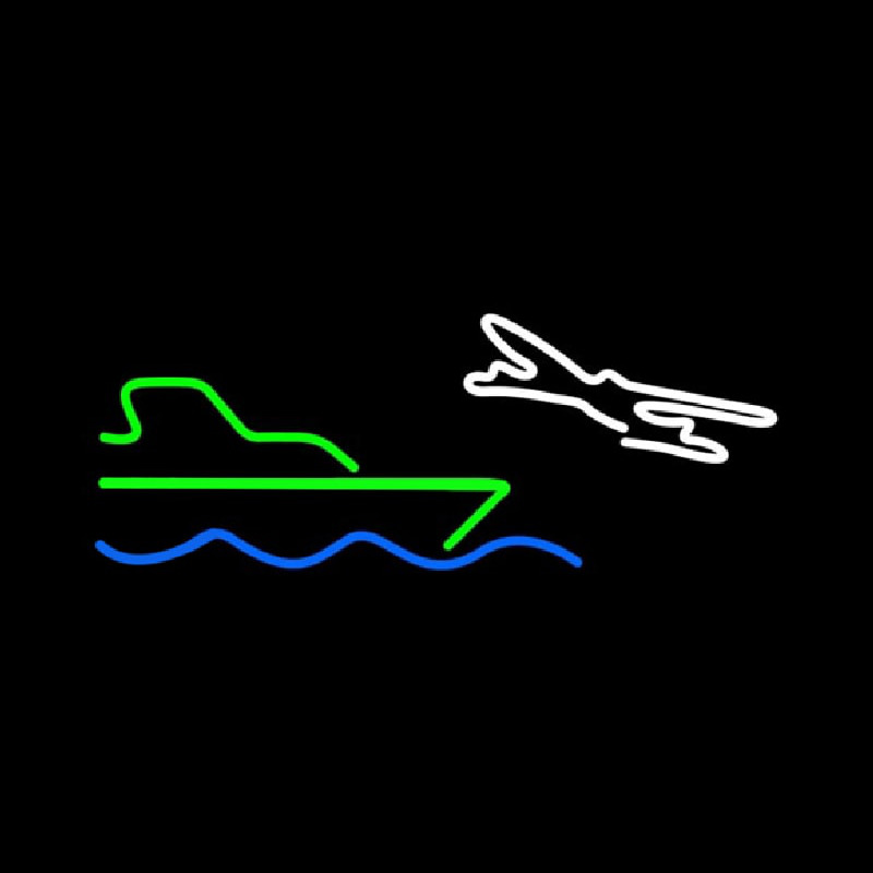 Travel Logo Neonreclame