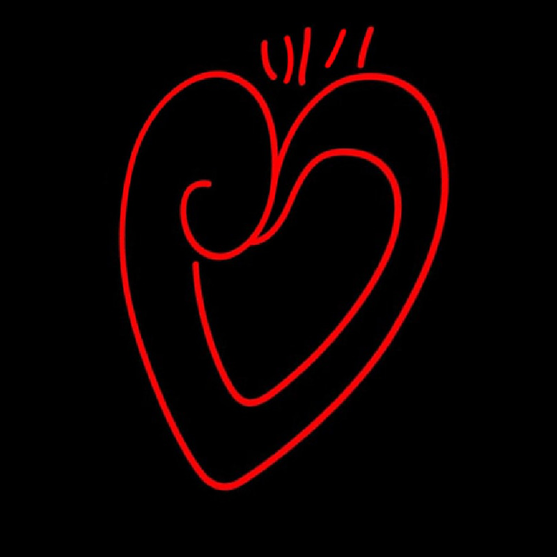 Triumph Heart Neonreclame