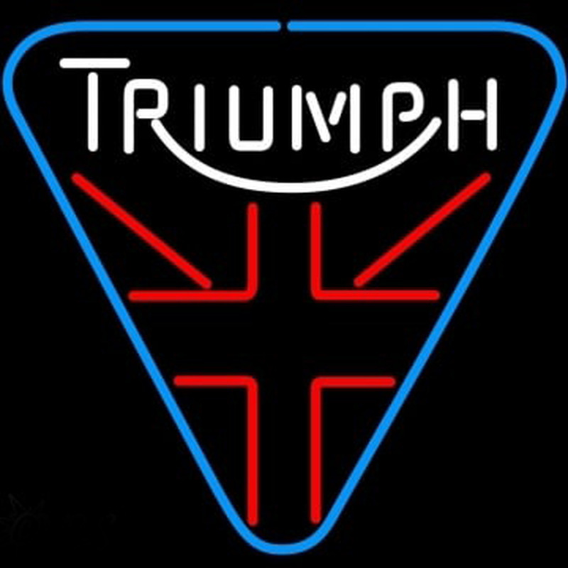 Triumph Motorcycle Thruxton Rocket Daytona Neonreclame