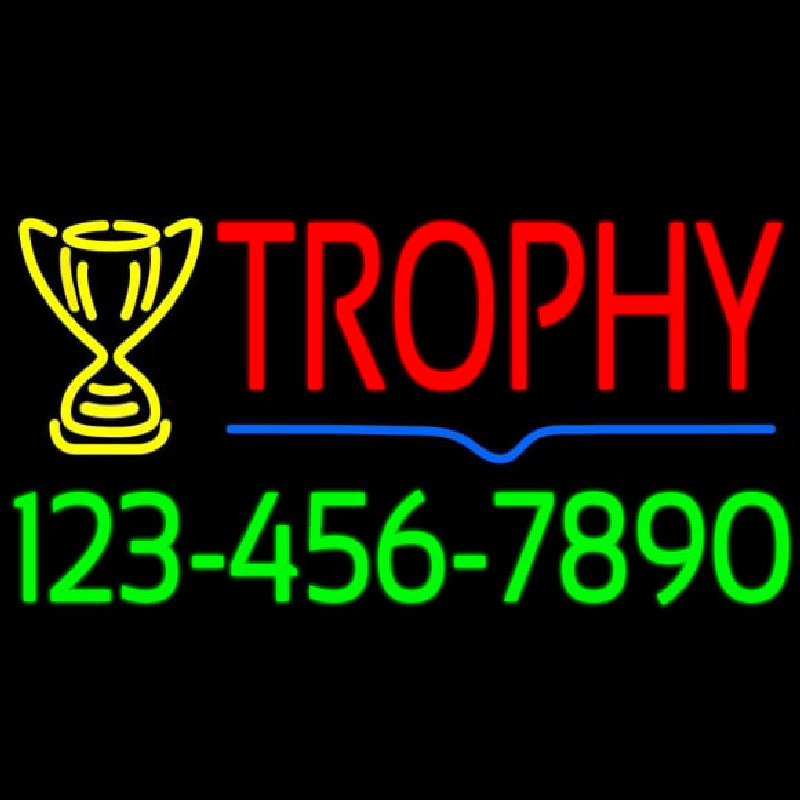 Trophy Neonreclame