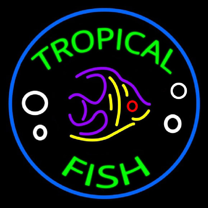 Tropical Fish Neonreclame