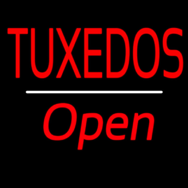 Tu edos Open White Line Neonreclame