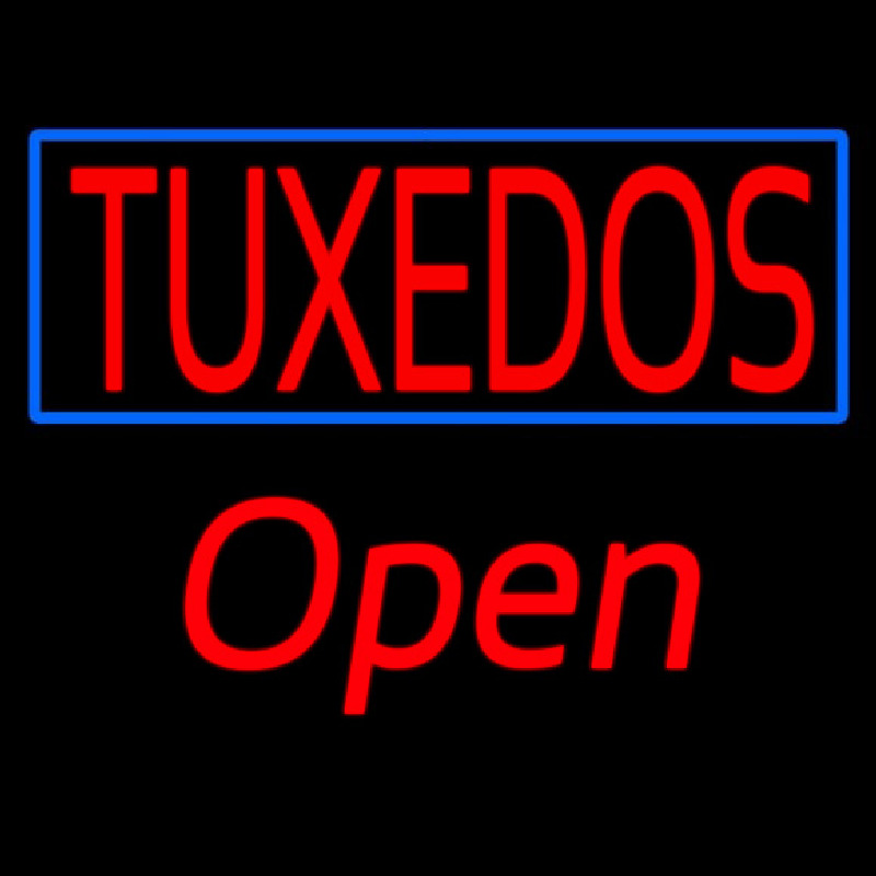 Tu edos Rectangle Open Neonreclame