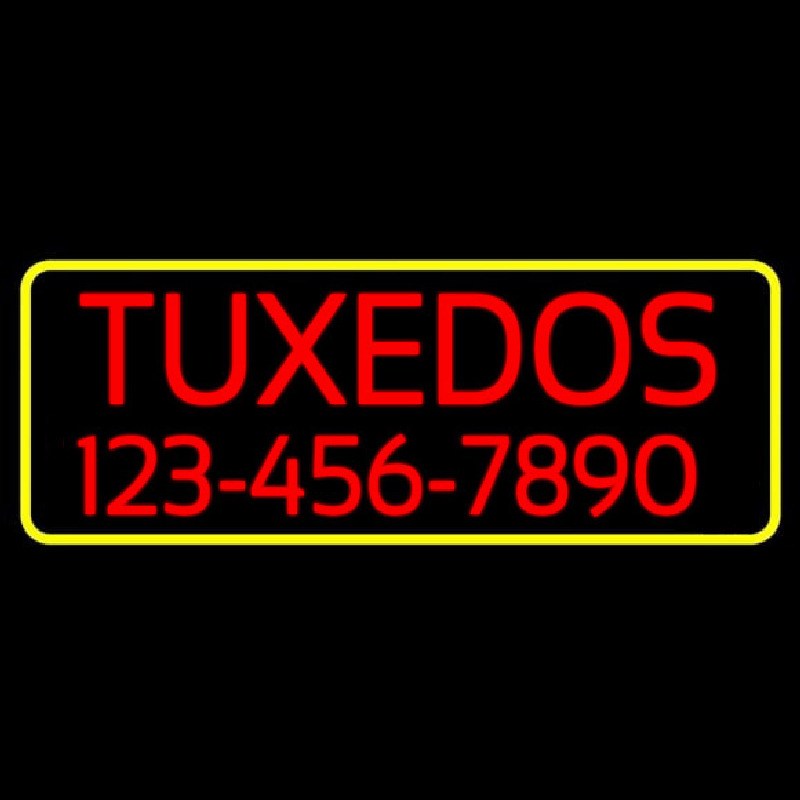 Tu edos With Phone Number Neonreclame