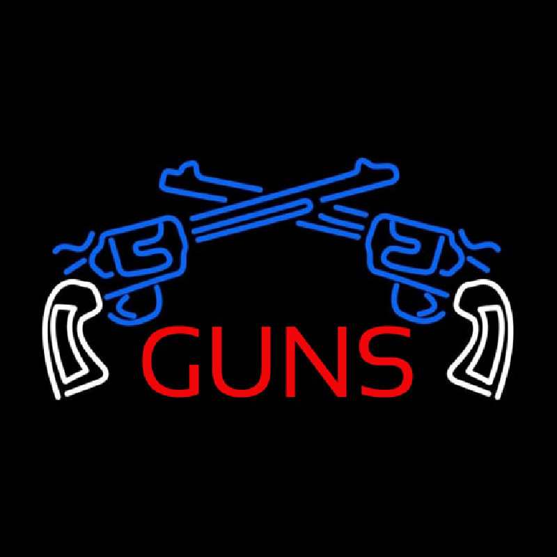 Two Gun Logo Neonreclame