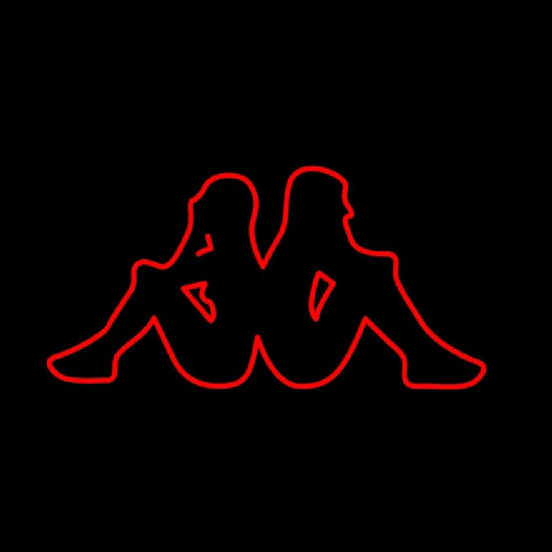 Two Men Talk Neonreclame
