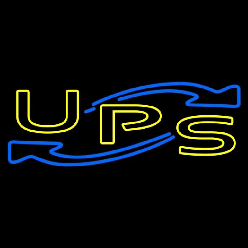 Ups Double Stroke Neonreclame