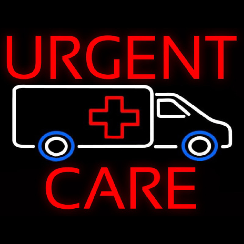 Urgent Care Hospital Van Neonreclame