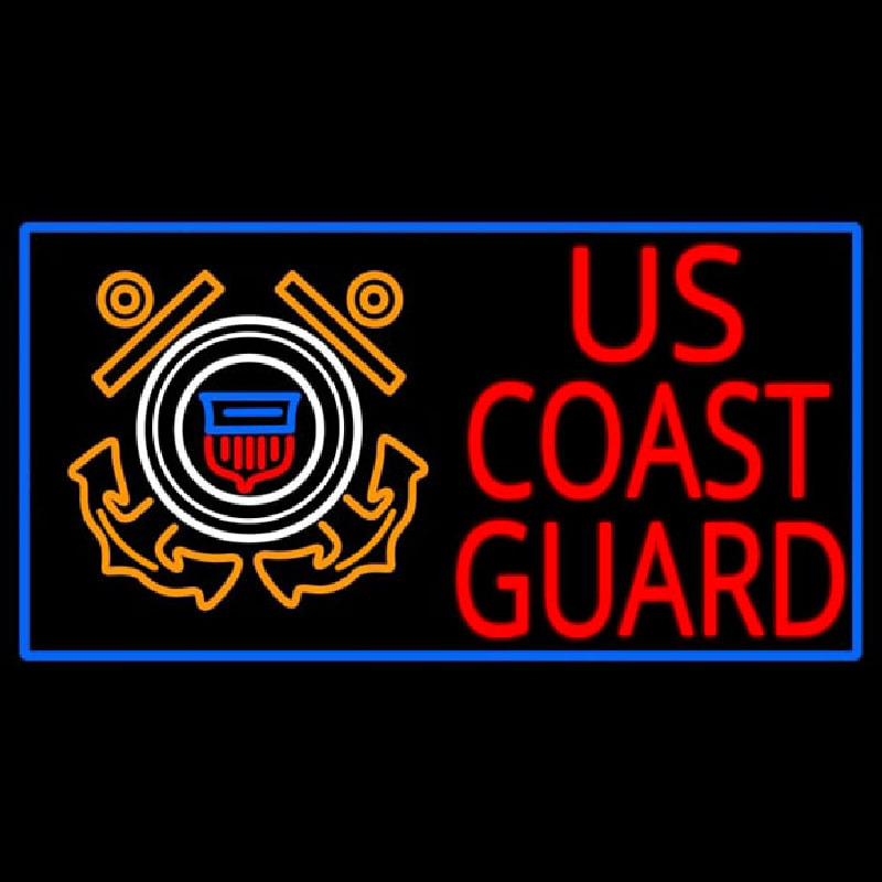 Us Coast Guard Logo Neonreclame