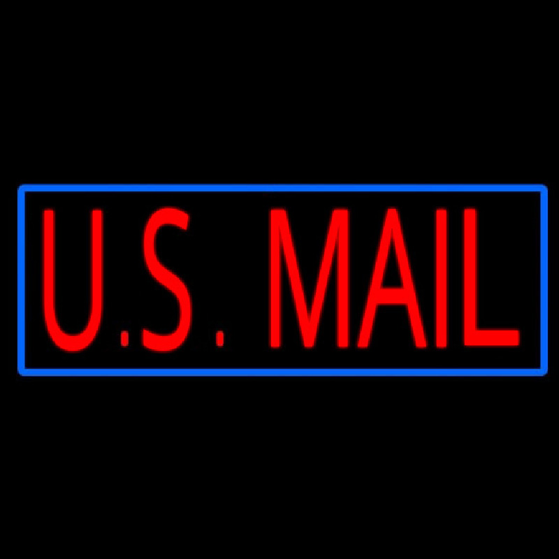 Us Mail Neonreclame