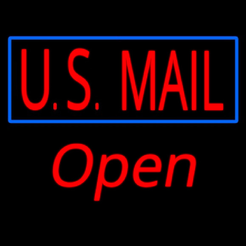 Us Mail Script1 Open Neonreclame