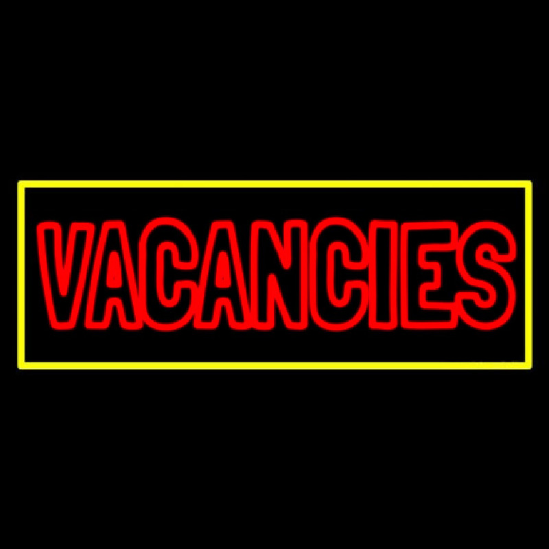 Vacancies Neonreclame
