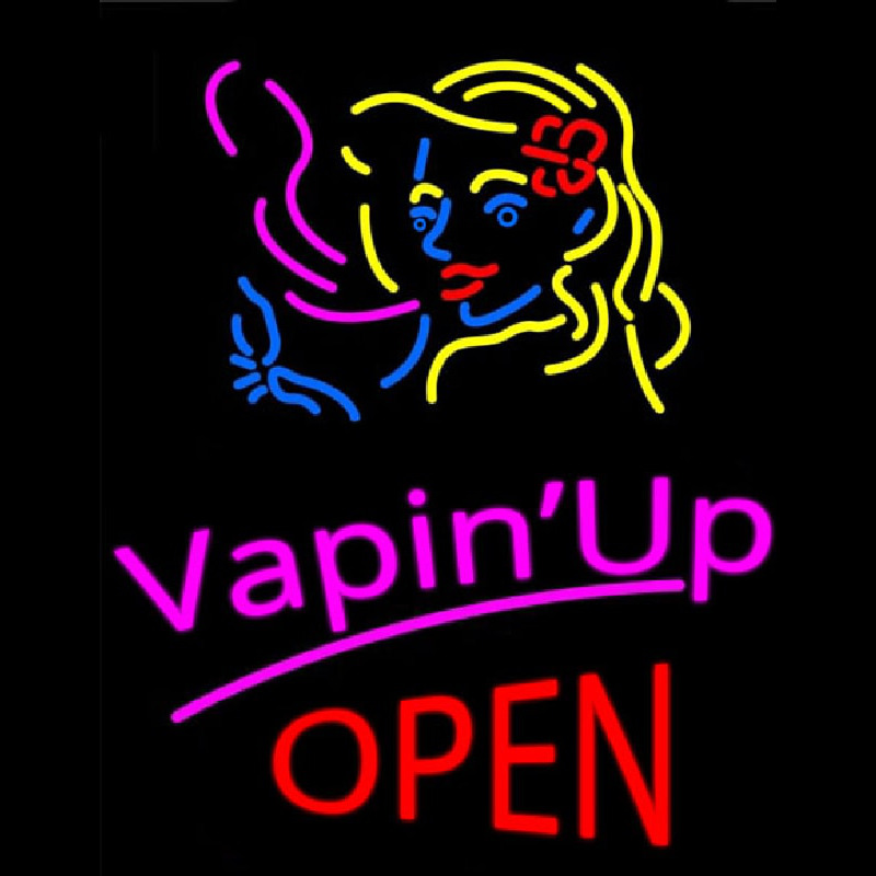 Vapin Up Open Neonreclame