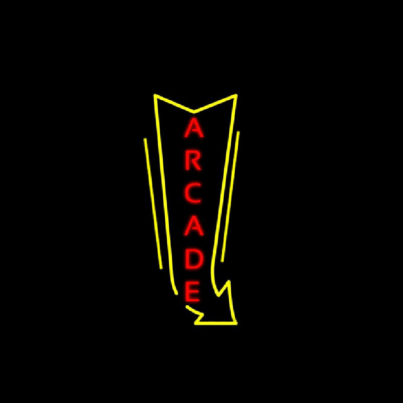 Vertical Arcade Logo Neonreclame