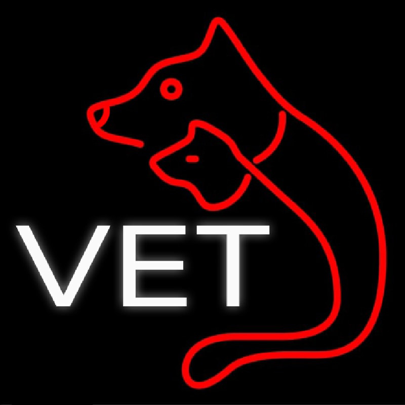 Vet Veterinary Neonreclame
