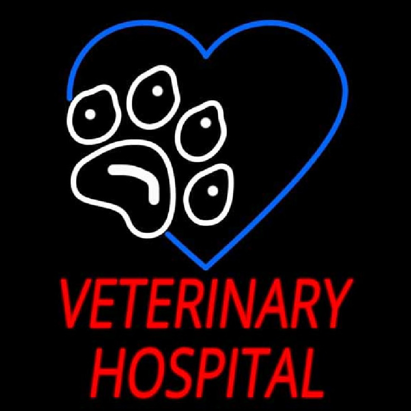 Veterinary Hospital Neonreclame