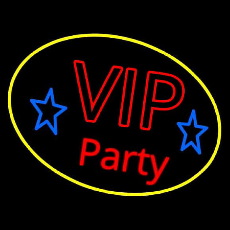 Vip Party Neonreclame