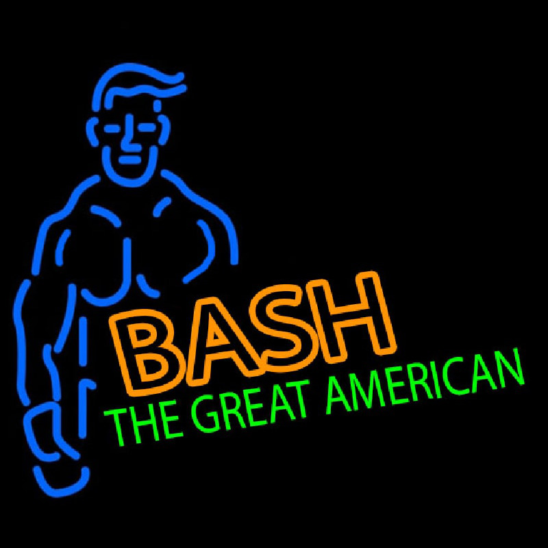 WWE The great American bash Neonreclame