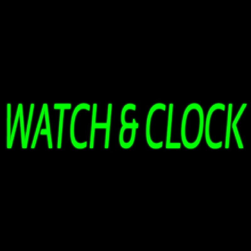 Watch And Clock Neonreclame