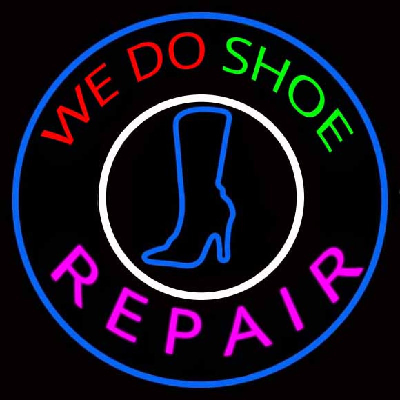 We Do Shoe Repair Neonreclame