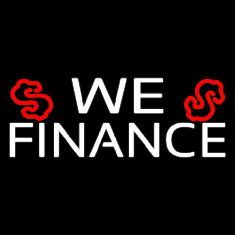 We Finance Dollar Logo 1 Neonreclame