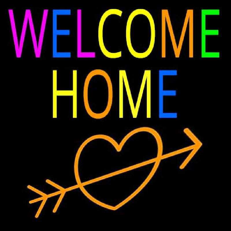 Welcome Home Neonreclame