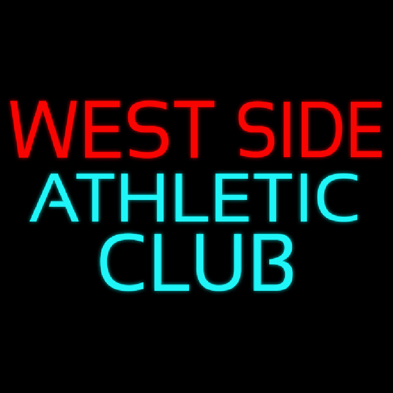 West Side Athletic Club Neonreclame