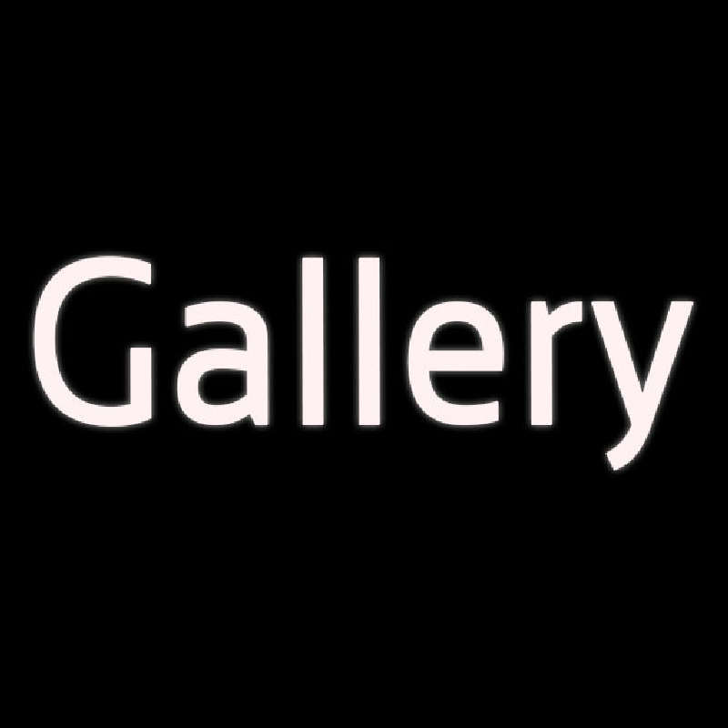 White Gallery Neonreclame