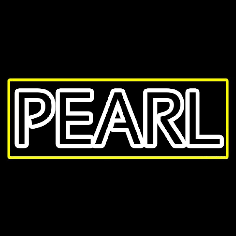 White Pearl Neonreclame