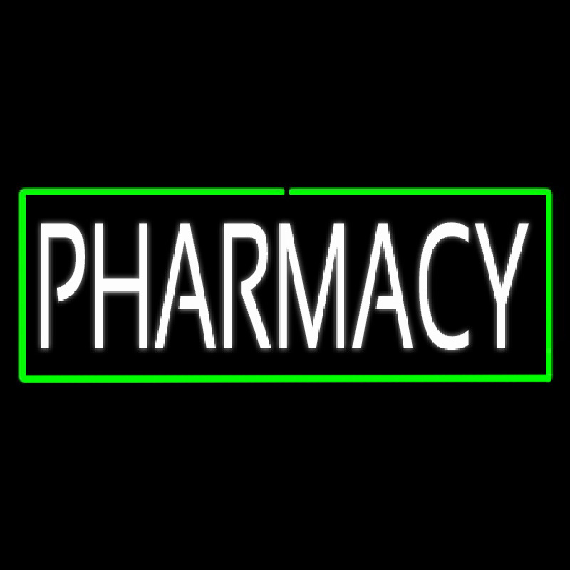 White Pharmacy Green Neonreclame