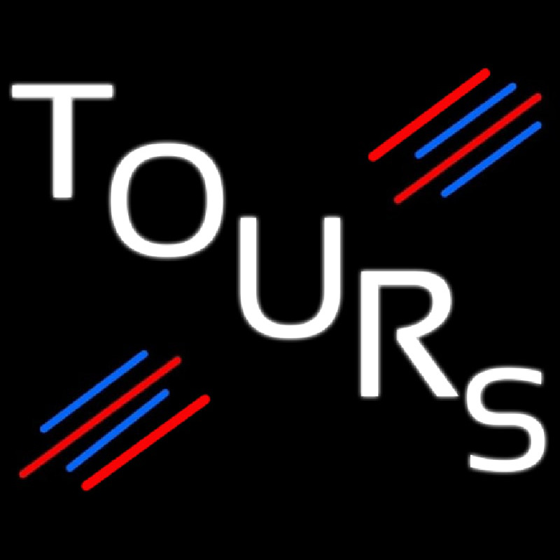 White Tours Neonreclame