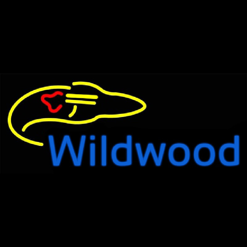 Wildwood Rocket Ship Neonreclame