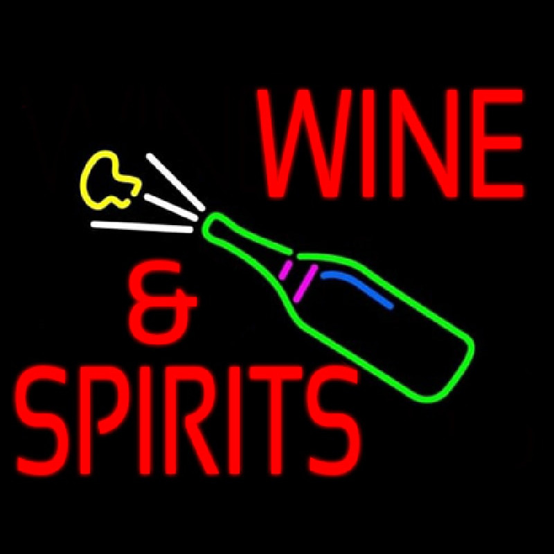 Wine And Spirits Neonreclame