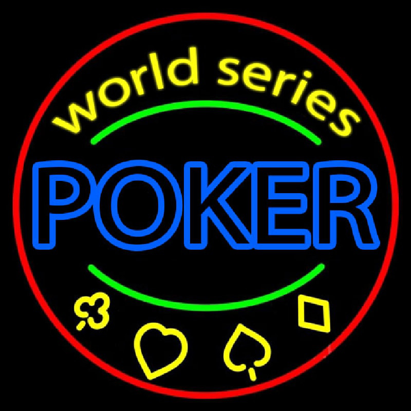 World Series Of Poker 2 Neonreclame