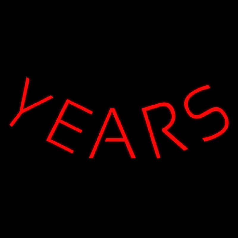 Years Neonreclame