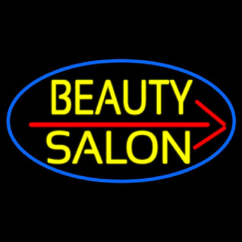 Yellow Beauty Salon Neonreclame