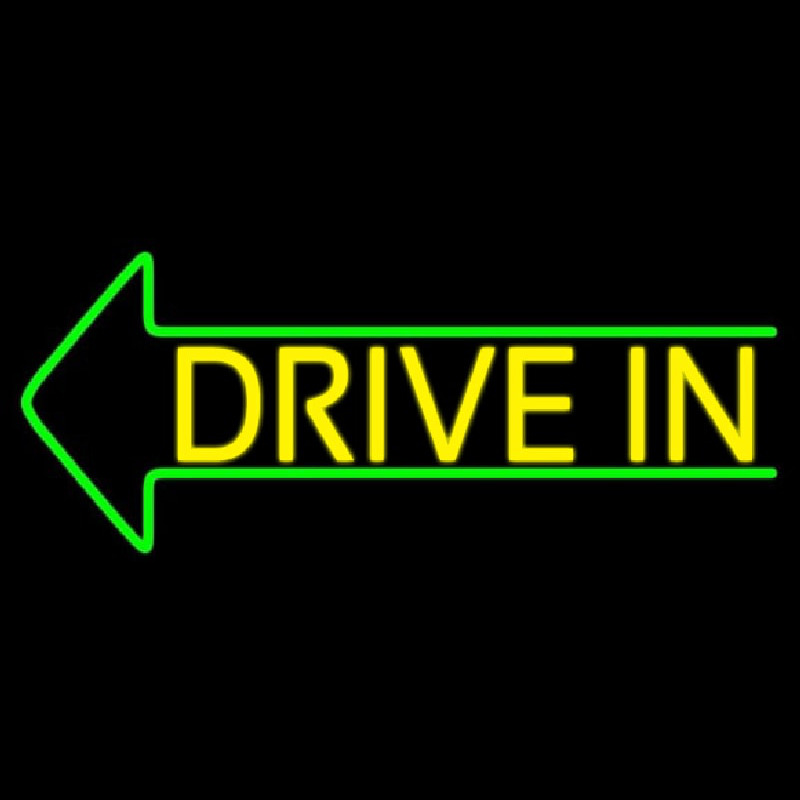 Yellow Drive In Neonreclame